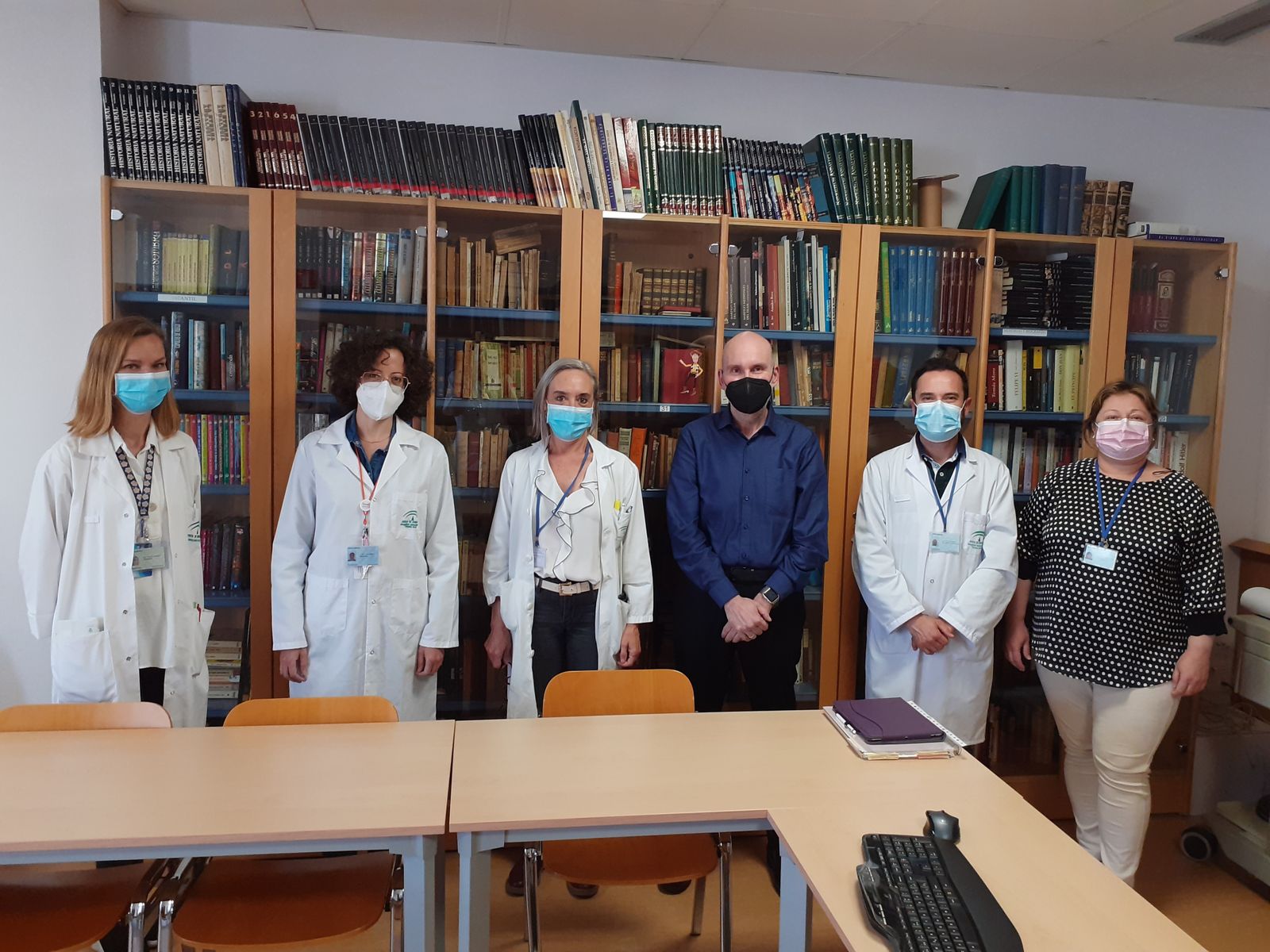 Integrantes de la Unidad de Calidad y Documentación Clínica del Reina Sofía.