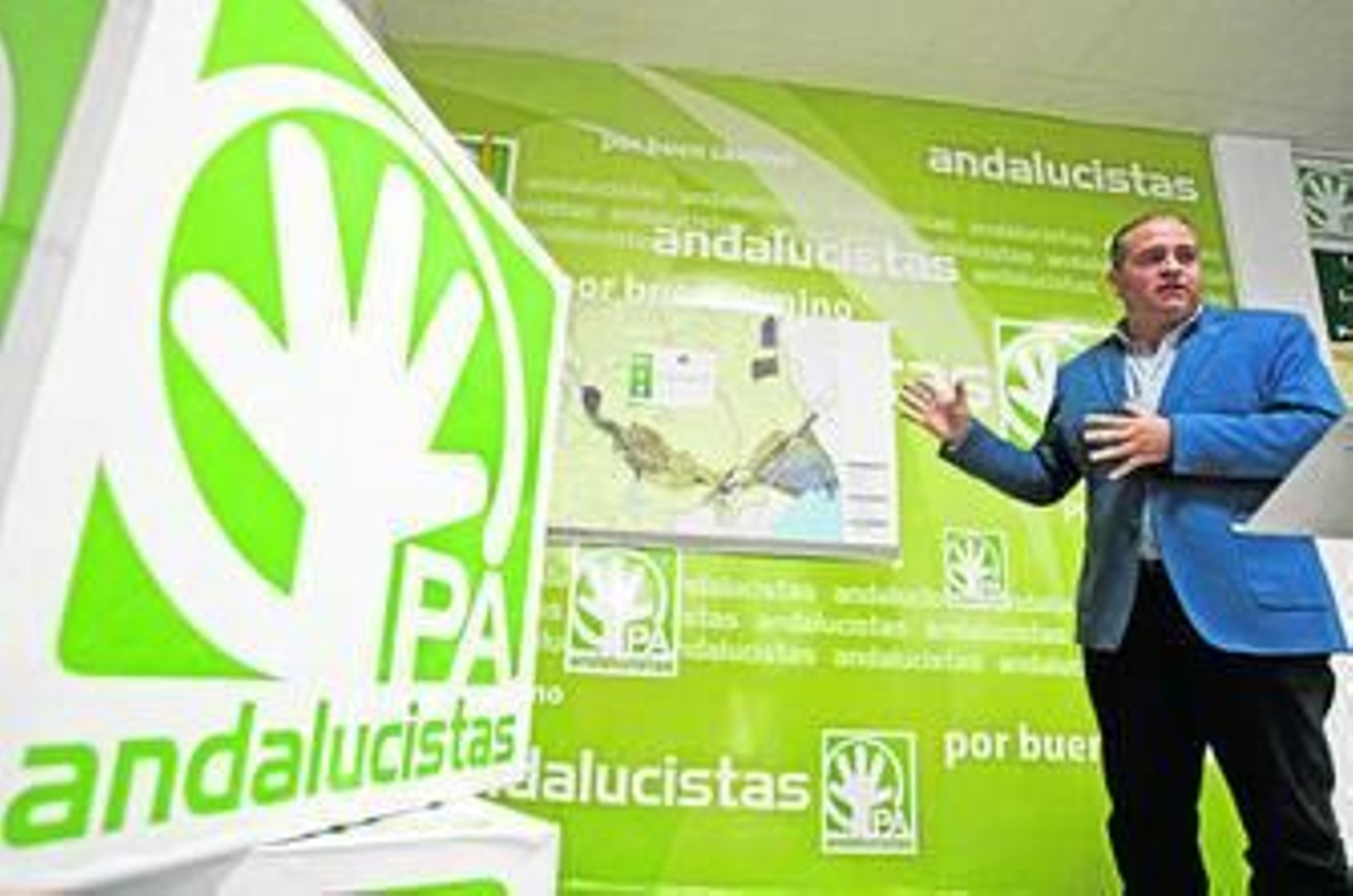 El alcalde de Los Barrios, Jorge Romero.