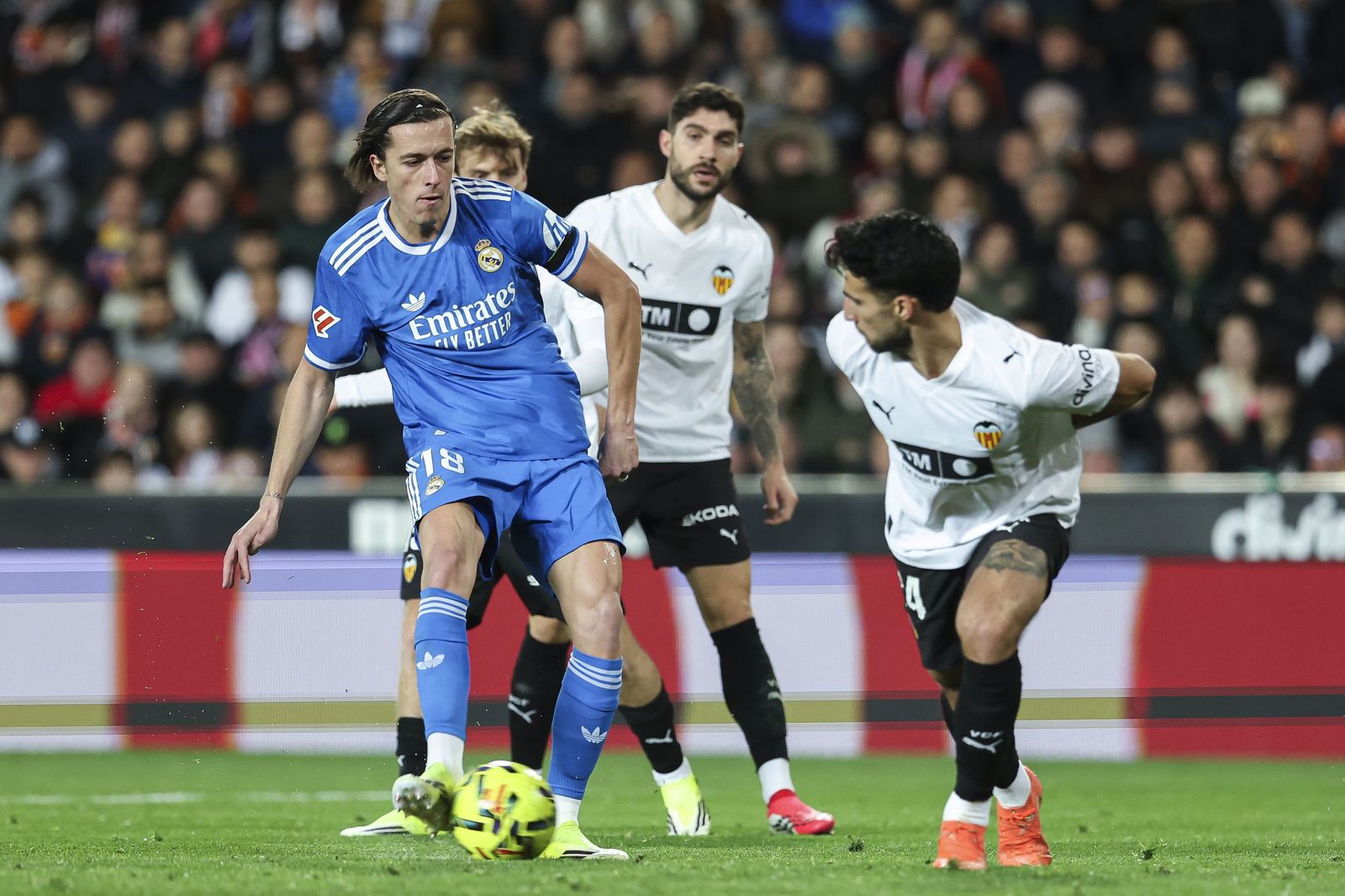 Las fotos del Valencia-Real Madrid