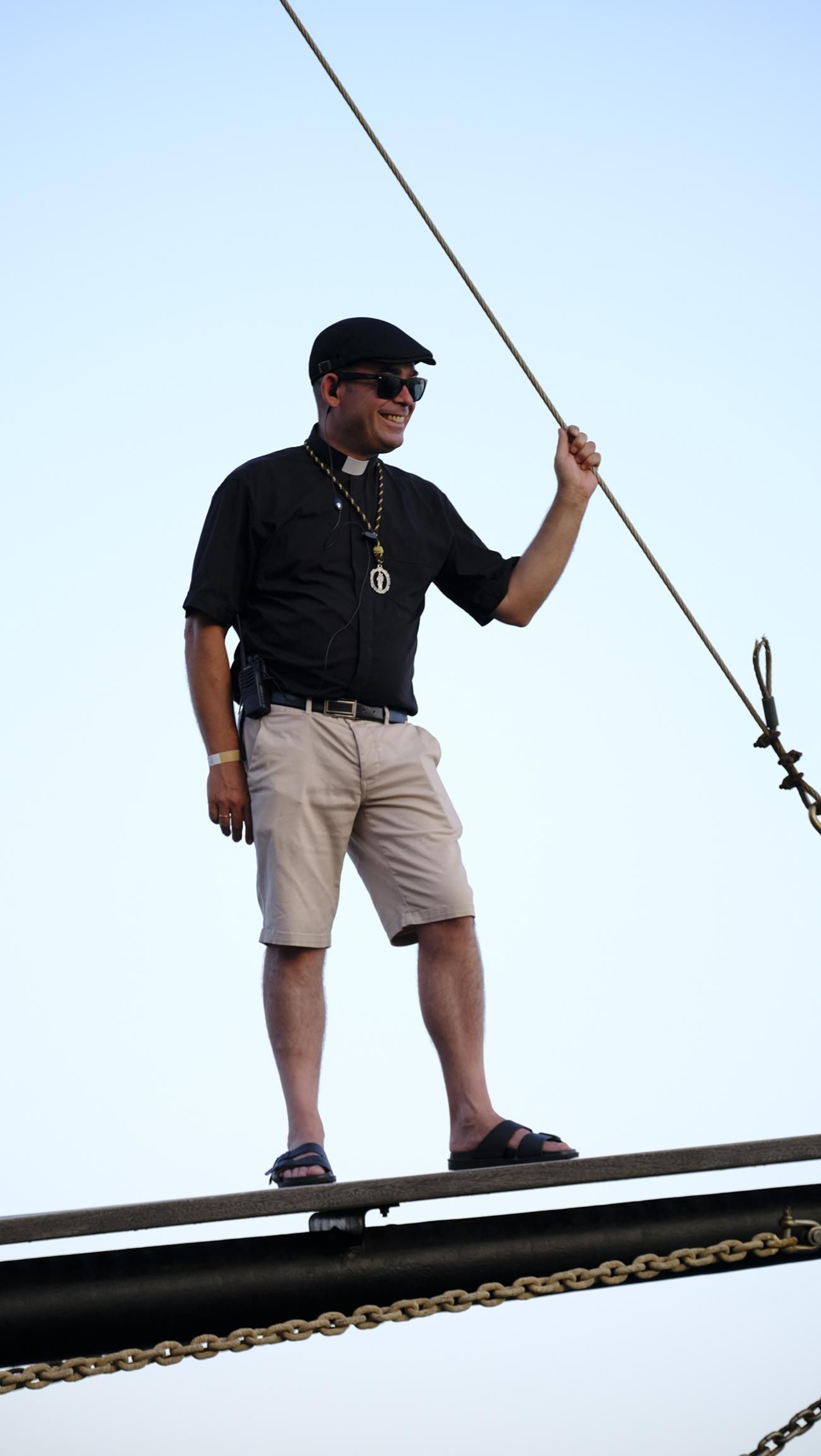 Procesión marítima de la Virgen del Carmen en Aguadulce (Roquetas de Mar), en imágenes
