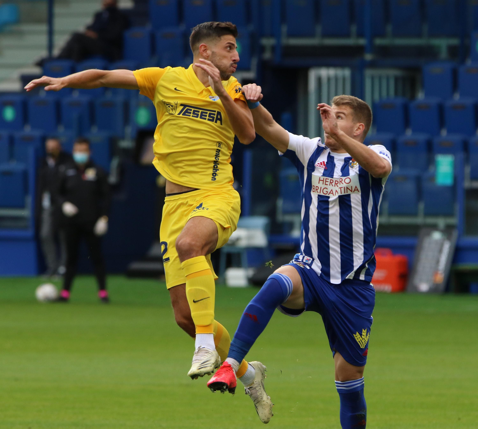Las fotos de la Ponferradina-Málaga CF