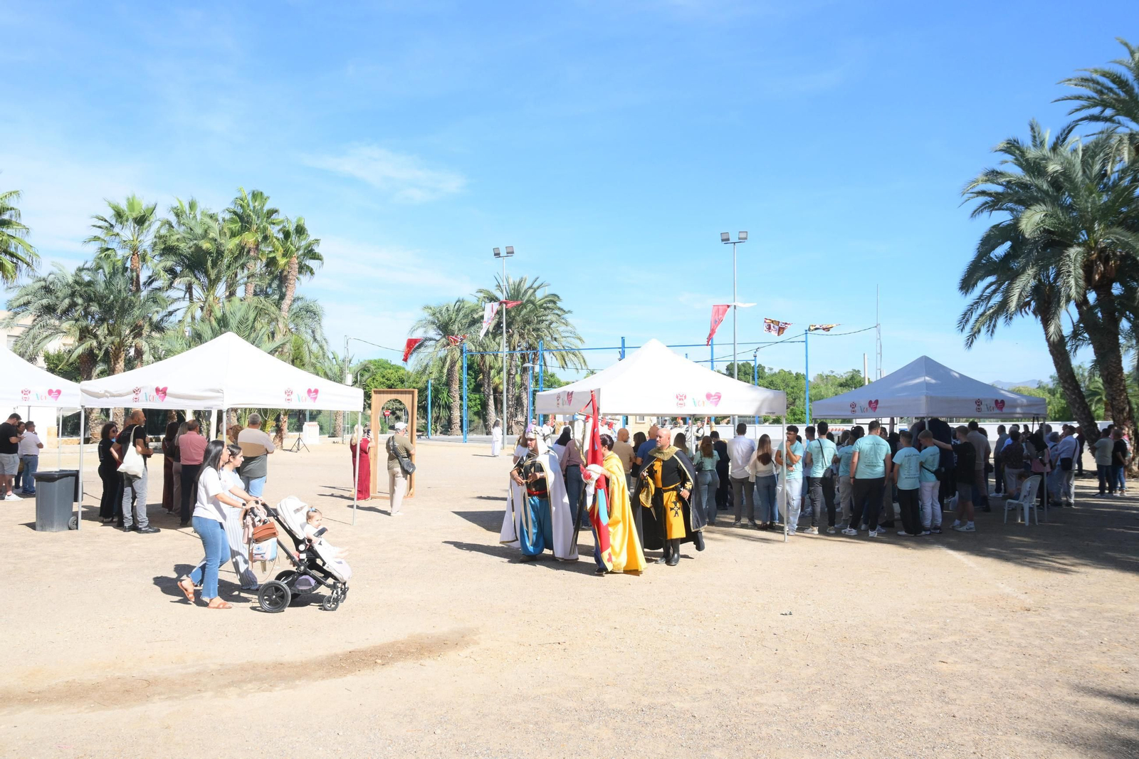 Más de veinte municipios festeros convierten Vera en la capital andaluza de los Moros y Cristianos