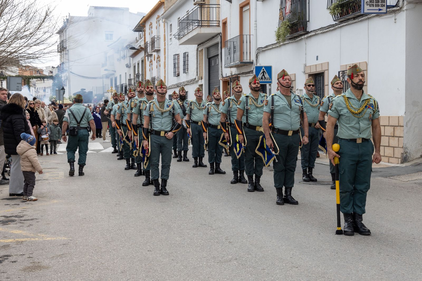 Solemne procesión de San Sebastián en La Guardia de Jaén