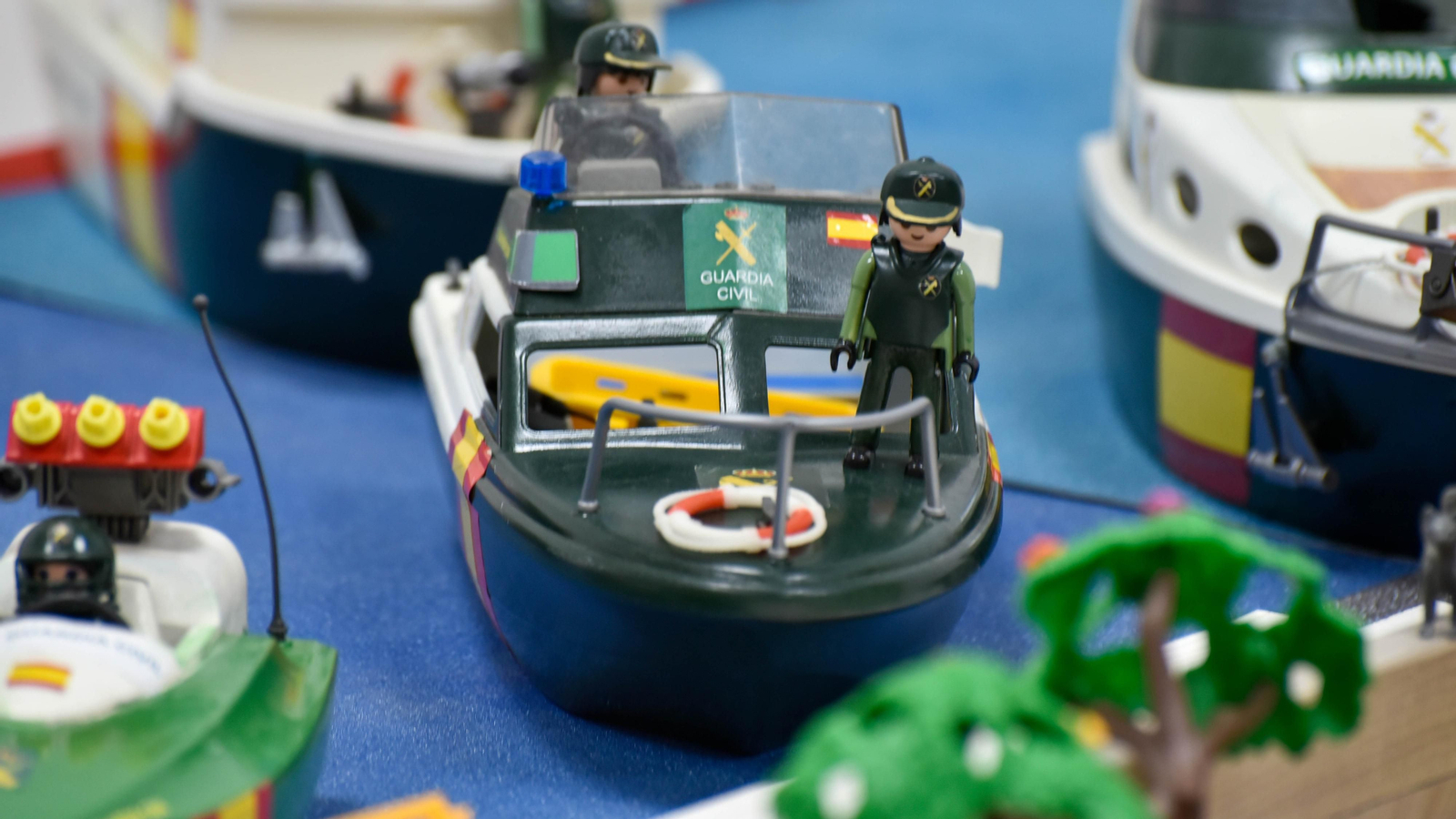 La exposición de Playmovil Homenaje a la Guardia Civil