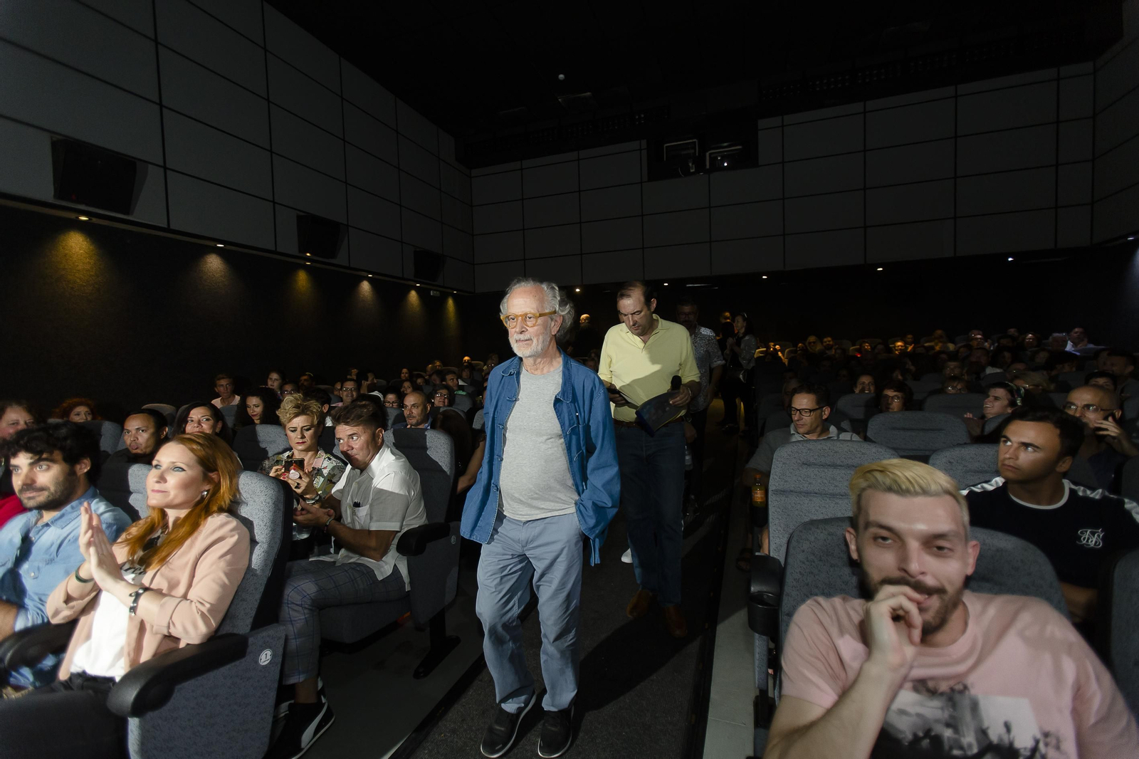Preestreno en Cádiz de la película de Fernando Colomo "Antes de la quema"