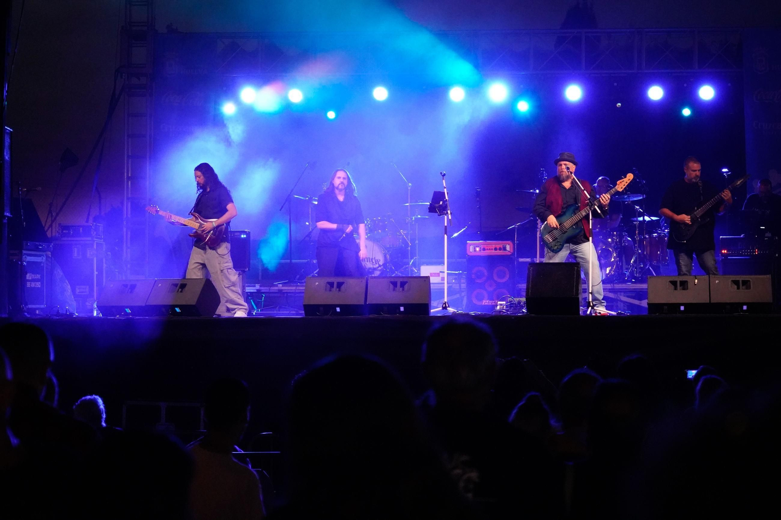 Imágenes del concierto de Muroï en las Fiestas de La Cinta 2024 en Huelva