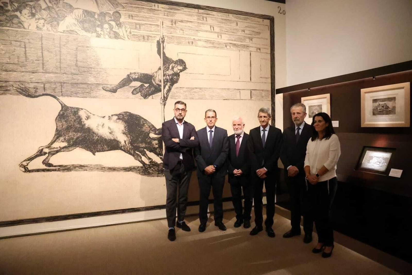 La exposición 'Goya / Picasso. Tauromaquias' en el Centro Cultural Fundación Unicaja en fotos