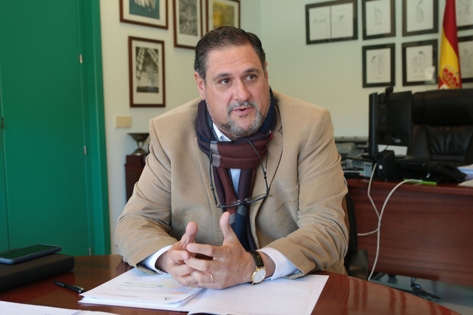 Francisco Alonso, delegado territorial.