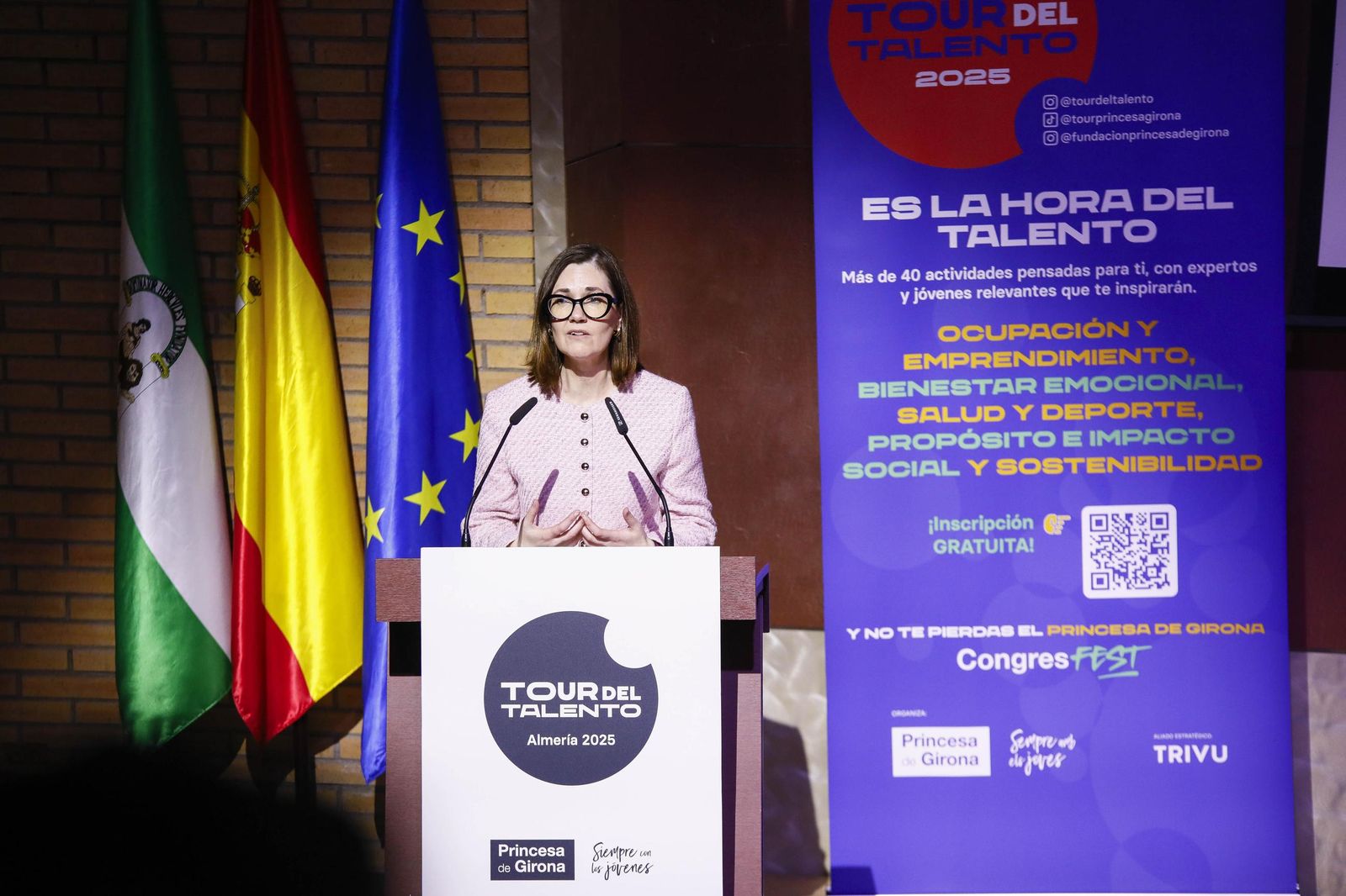 Las imágenes de la inauguración "El Tour del Talento 2025" en la Universidad de Almería
