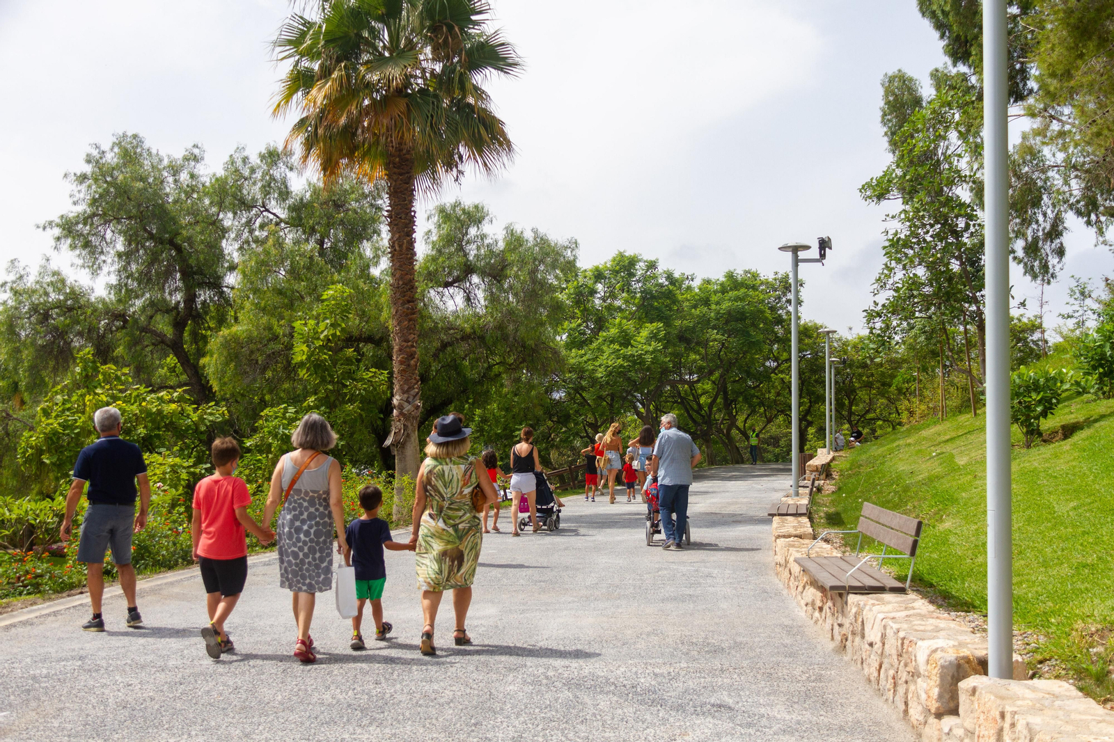 Así ha sido la reinauguración del Parque de los Pueblos de América de Motril