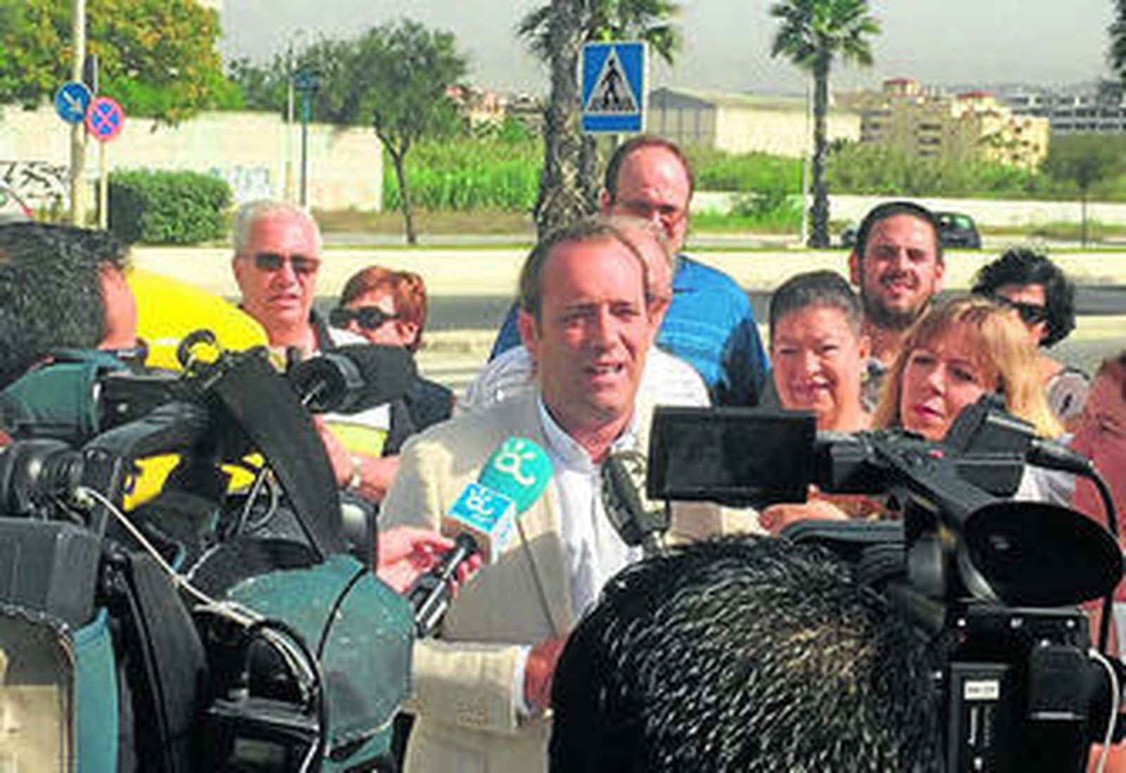 Cassá, ayer, en conferencia de prensa.