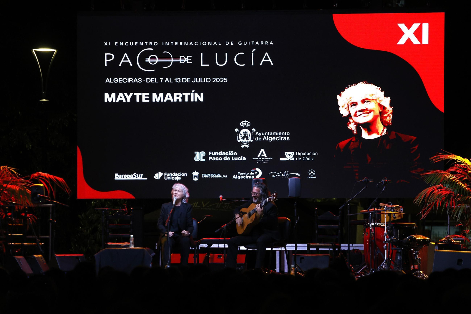 Las fotos de Mayte Martín y José Carlos Gómez en el XI Encuentro Internacional de Guitarra Paco de Lucía