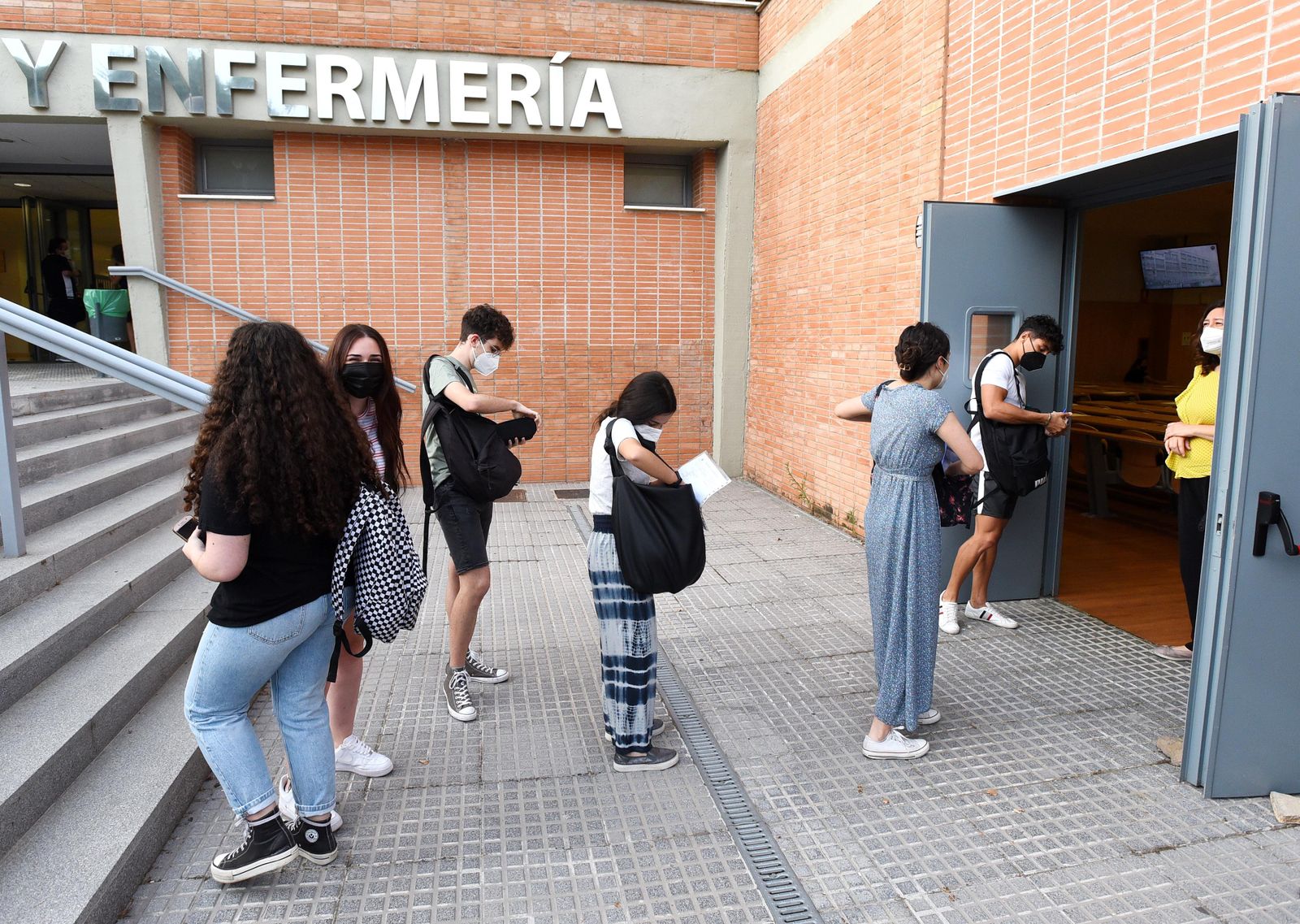 El inicio de los exámenes de Selectividad en Córdoba, en fotografías