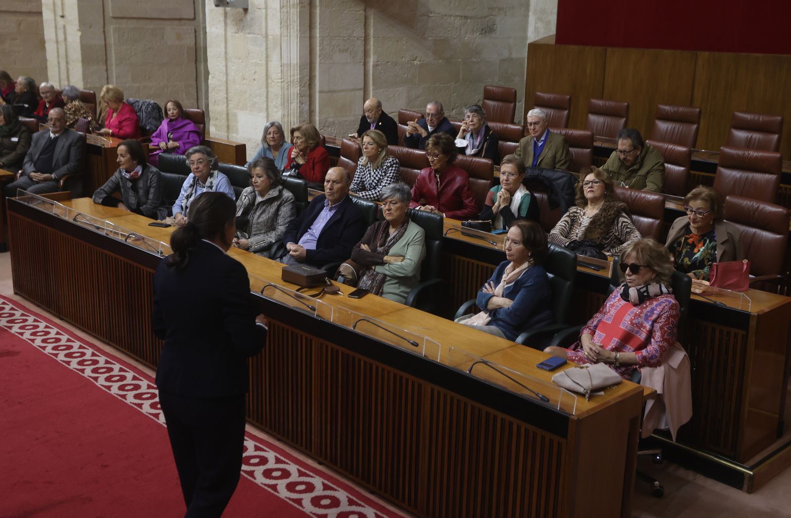 Visita de la última promoción de enfermería(1972) que trabajó en el Hospital de las Cinco Llagas