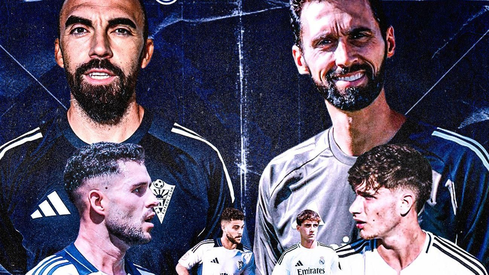 Cartel del partido.