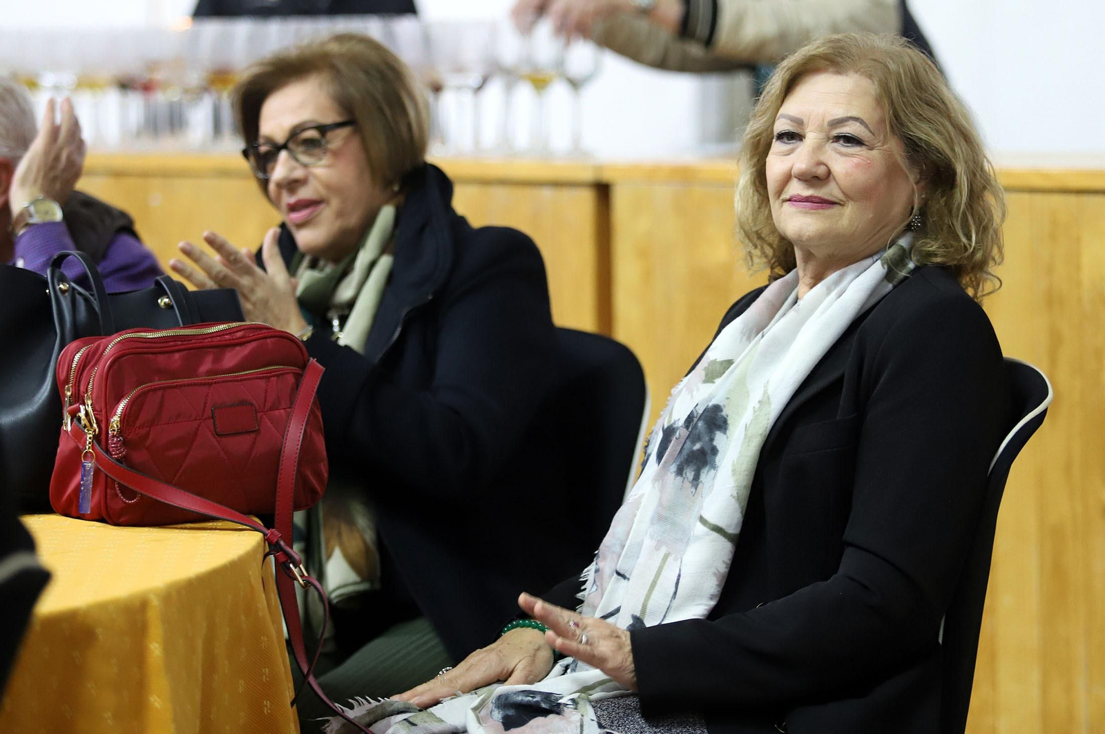 Imágenes del ambiente en la carpa y cacharritos de San Sebastián