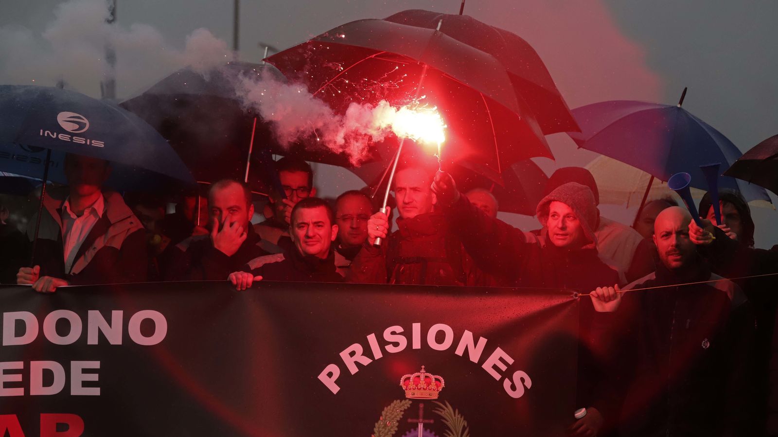 Funcionarios de Botafuegos en huelga