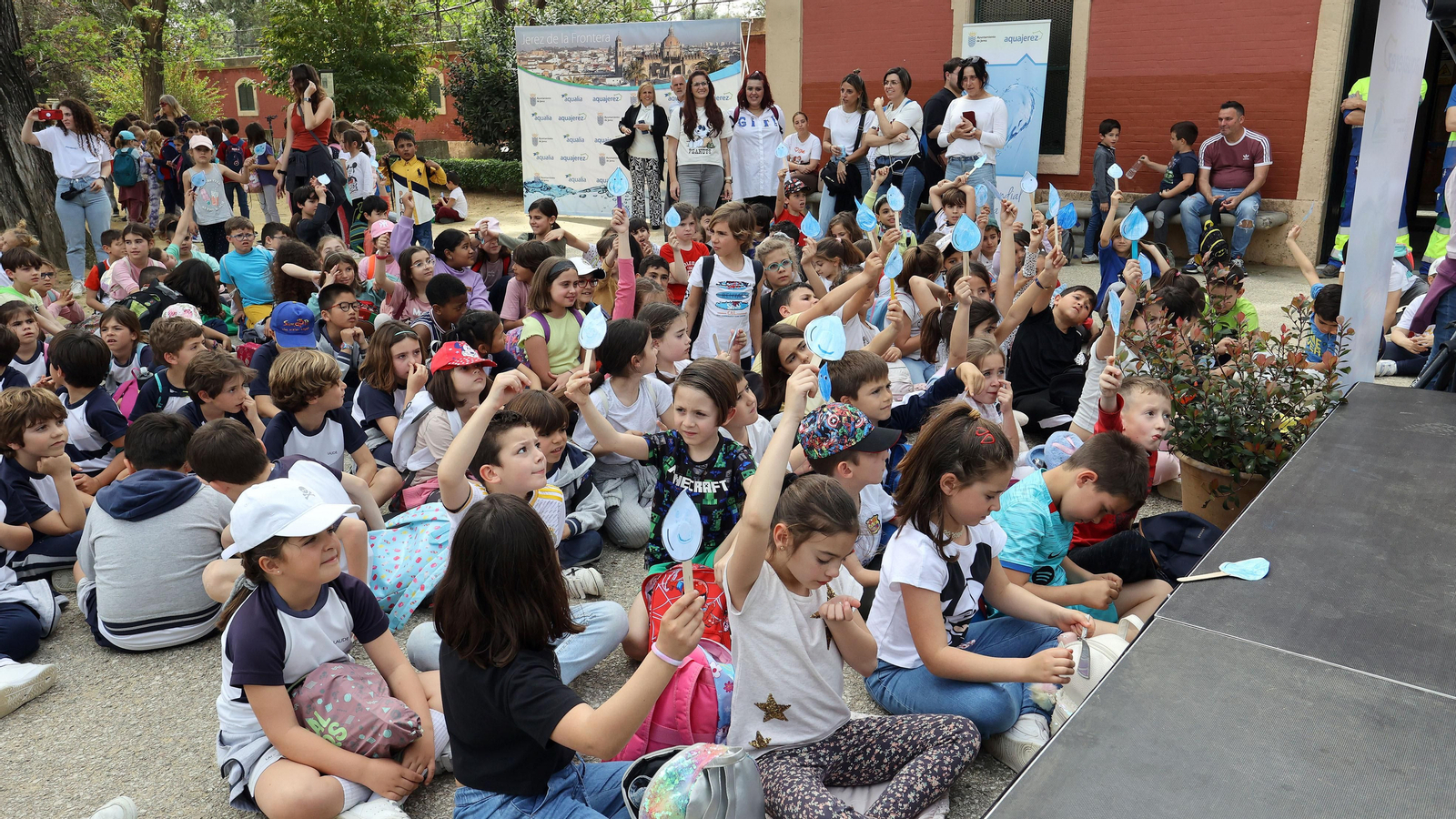 Día Mundial del Agua de Aquajerez y aniversario de Diario de Jerez en el Zoo
