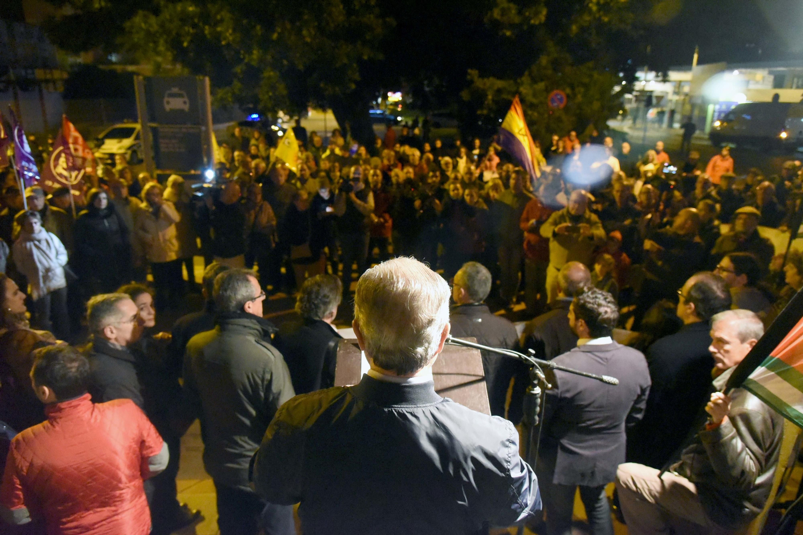 Concentración de la Plataforma en Defensa del Ferrocarril en Algeciras