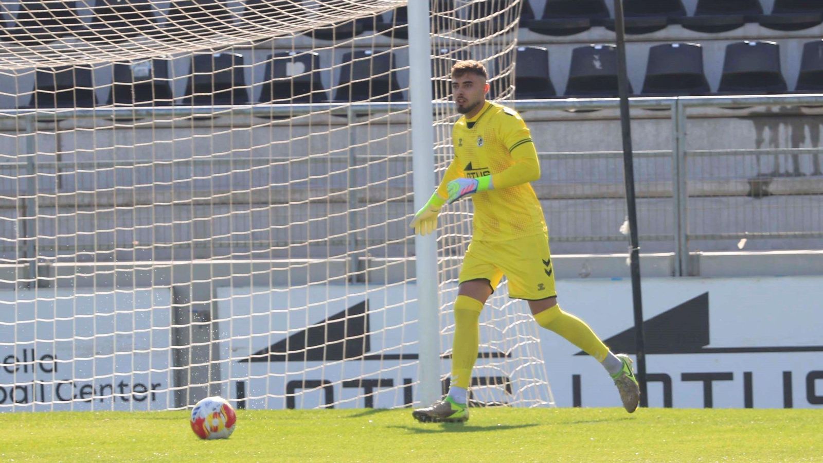 El meta balono Antonio Hermosín, que tuvo un papel relevante