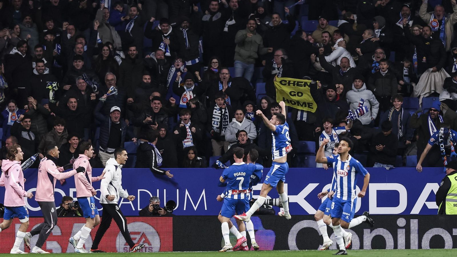 Roberto ya golea y gana partidos con el Espanyol