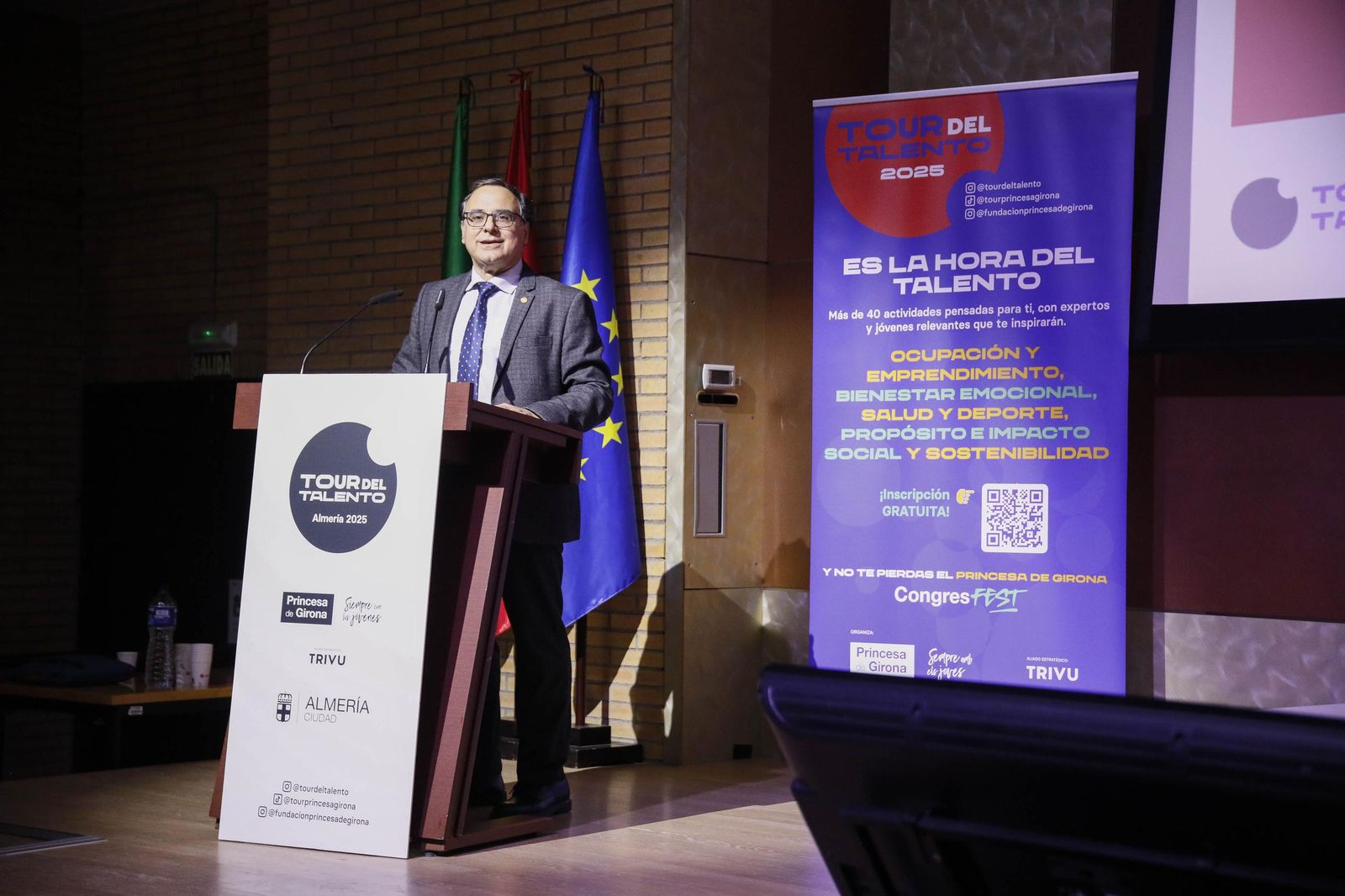 Las imágenes de la inauguración "El Tour del Talento 2025" en la Universidad de Almería