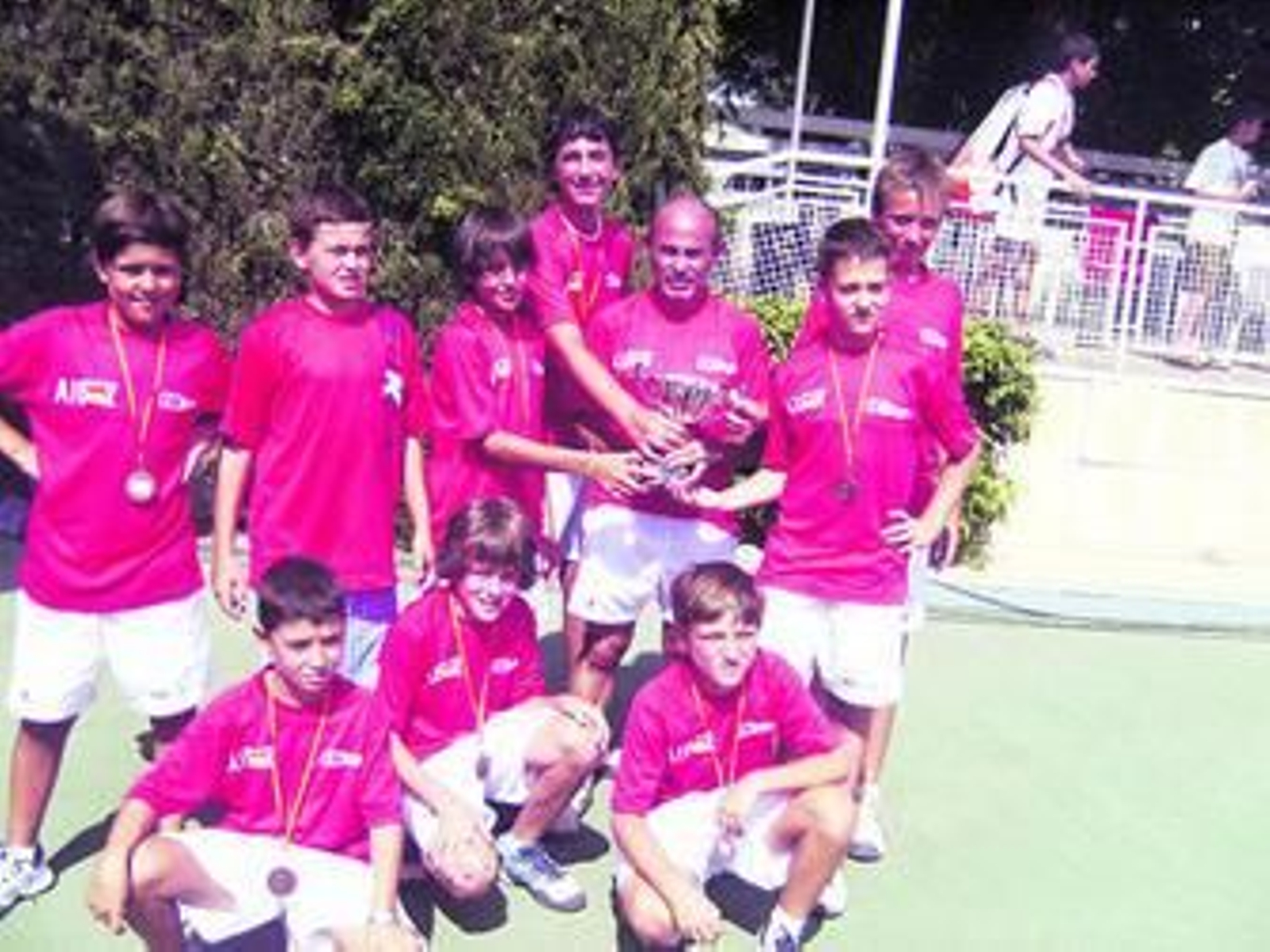 El equipo alevín del club albojense alcanzó la cuarta posición en el Campeonato de España de Clubes.