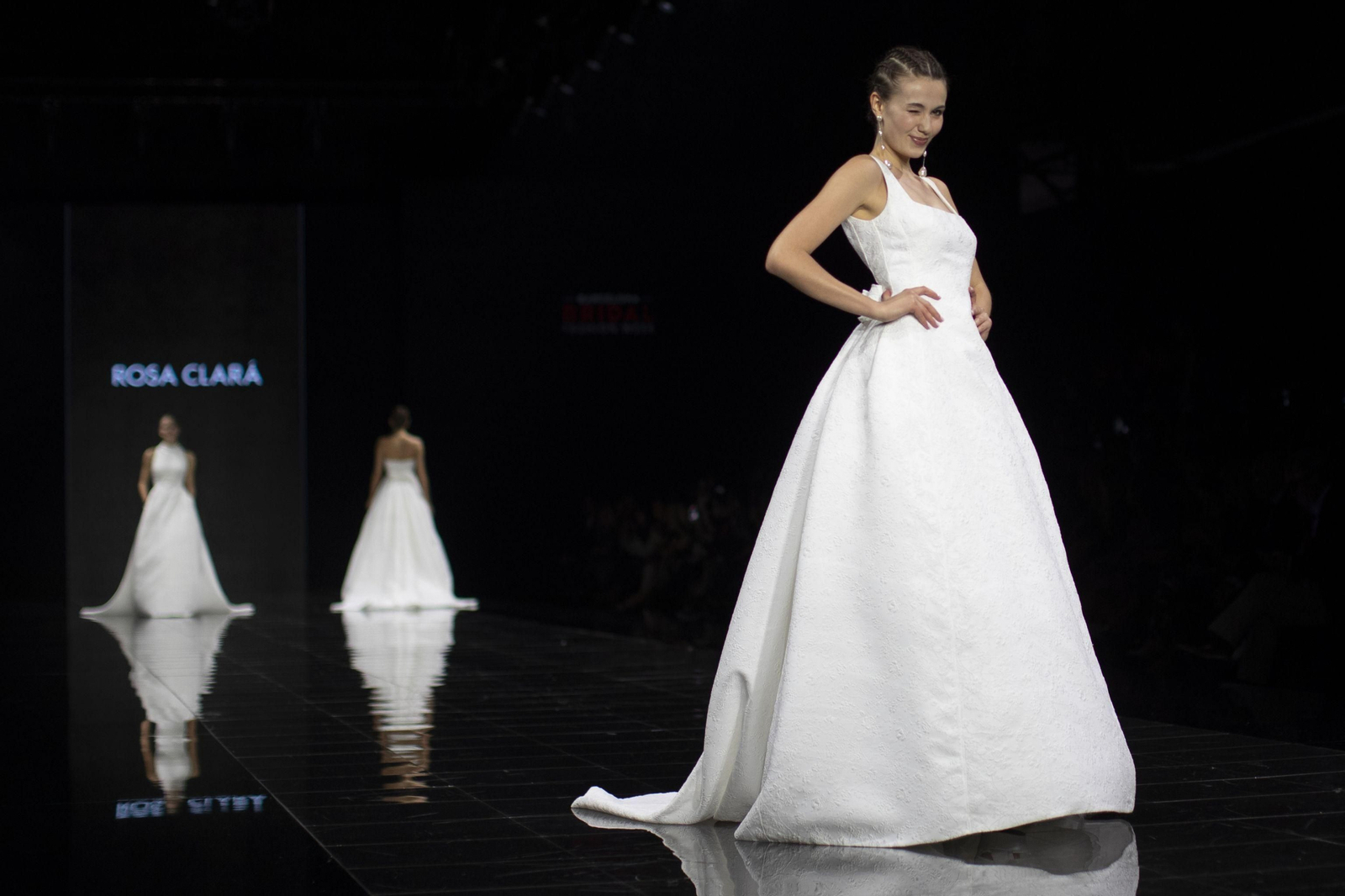 El desfile de Rosa Clará en la Bridal Fashion Week de Barcelona