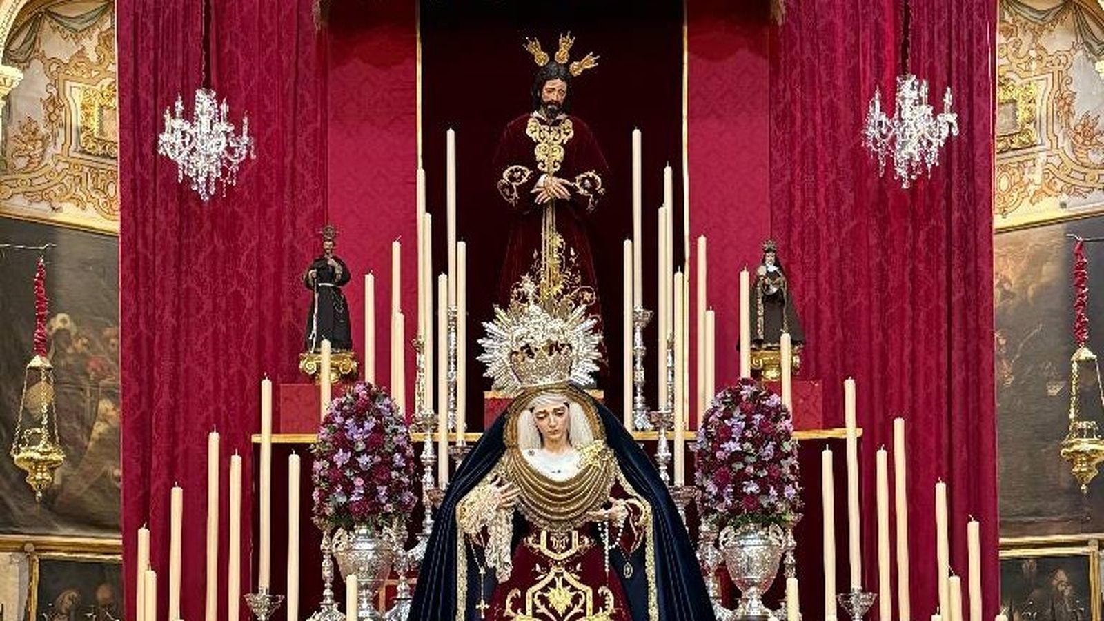 Fotogalería: Altar de Cultos Hermandad del Cautivo 2025