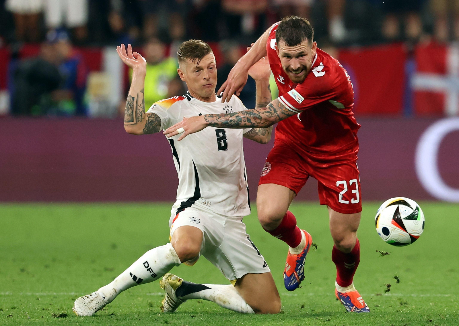 Las mejores fotos del Alemania - Dinamarca