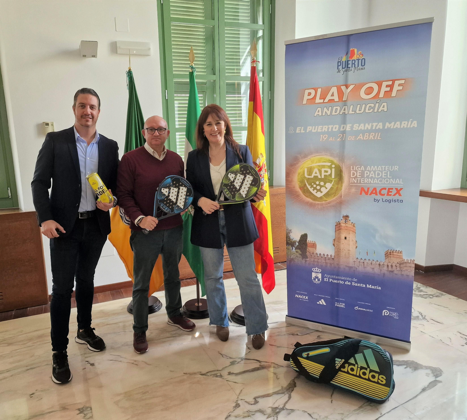 Un momento de la presentación del cartel. Un momento de la presentación del cartel.