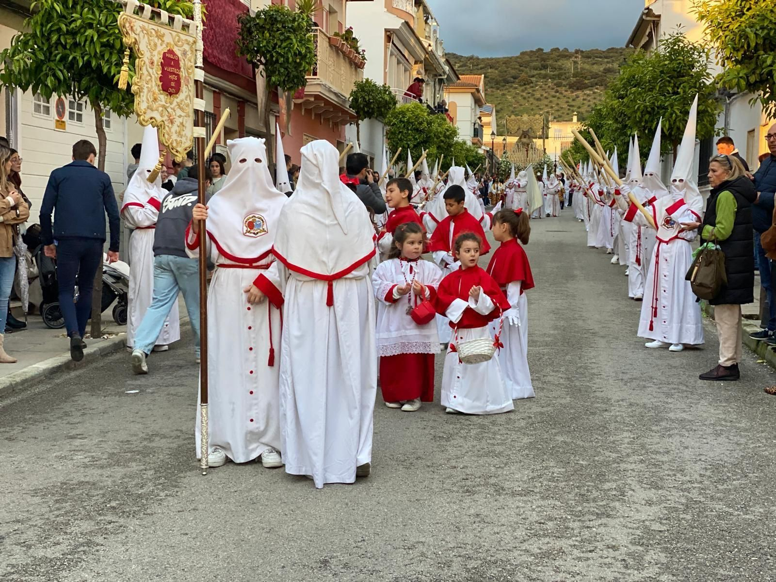 La procesión de la Hermandad de la Sentencia y Paz