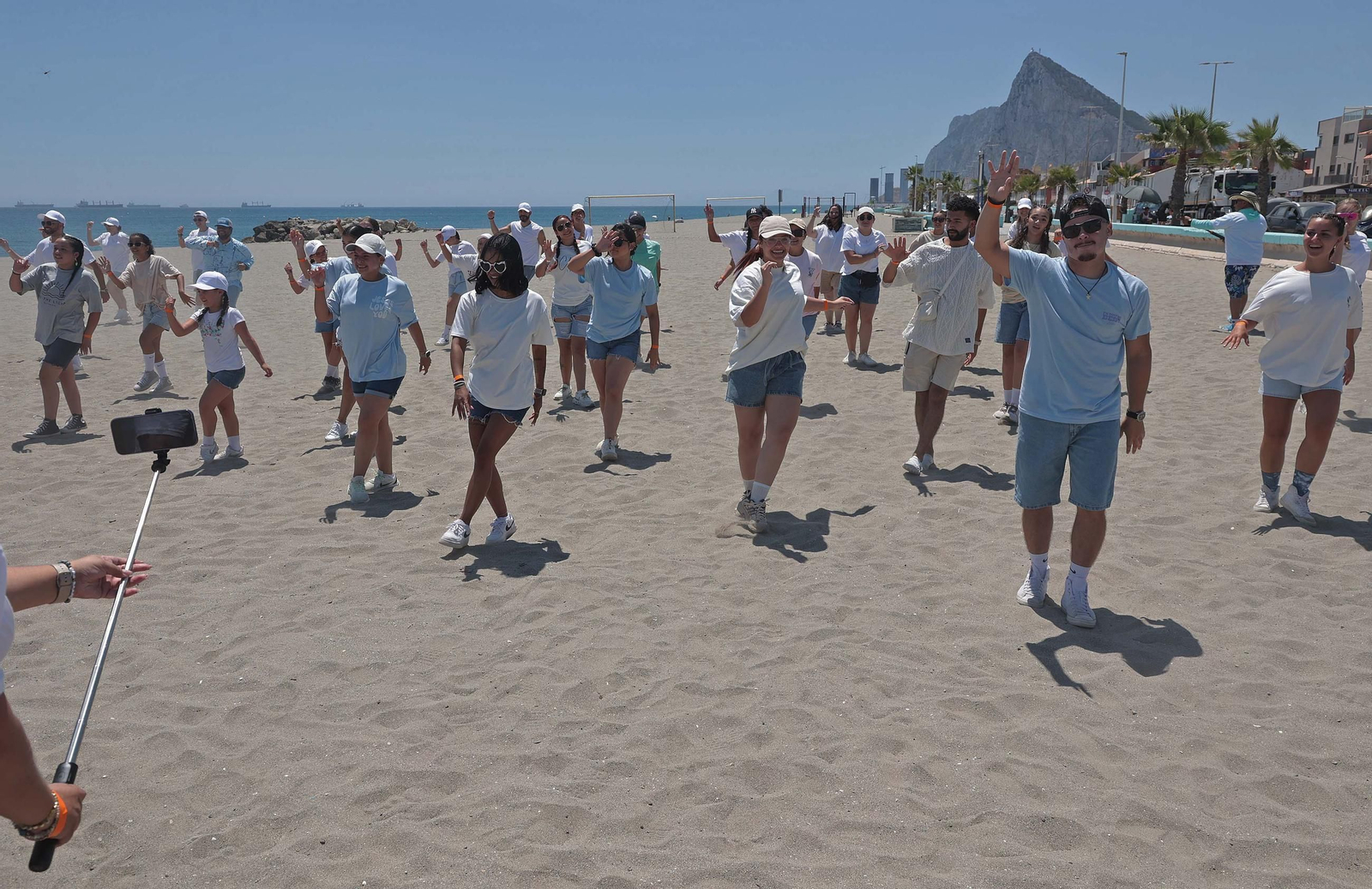 Fotos del festival evangélcio de la juventud en La Línea
