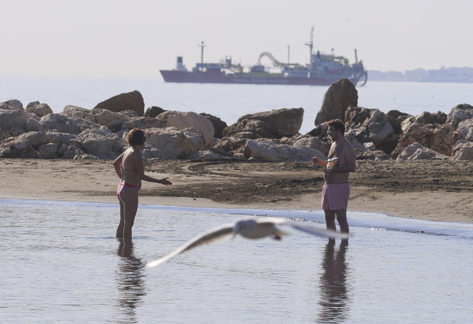 El buen tiempo acompaña a Málaga de camino a la Nochevieja (fotos)