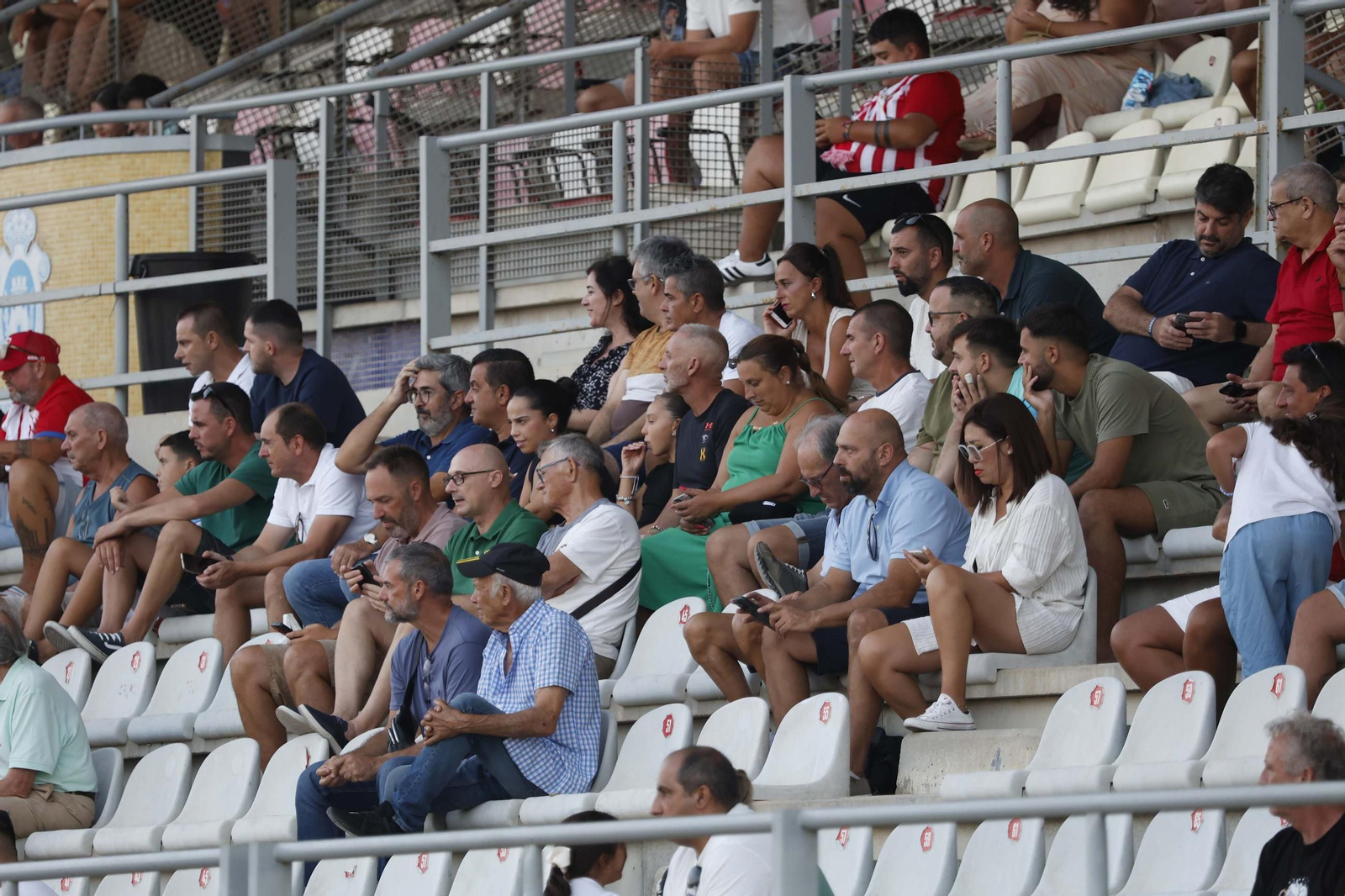 Las fotos del amistoso entre el Algeciras CF y el Xerez DFC en el Nuevo Mirador