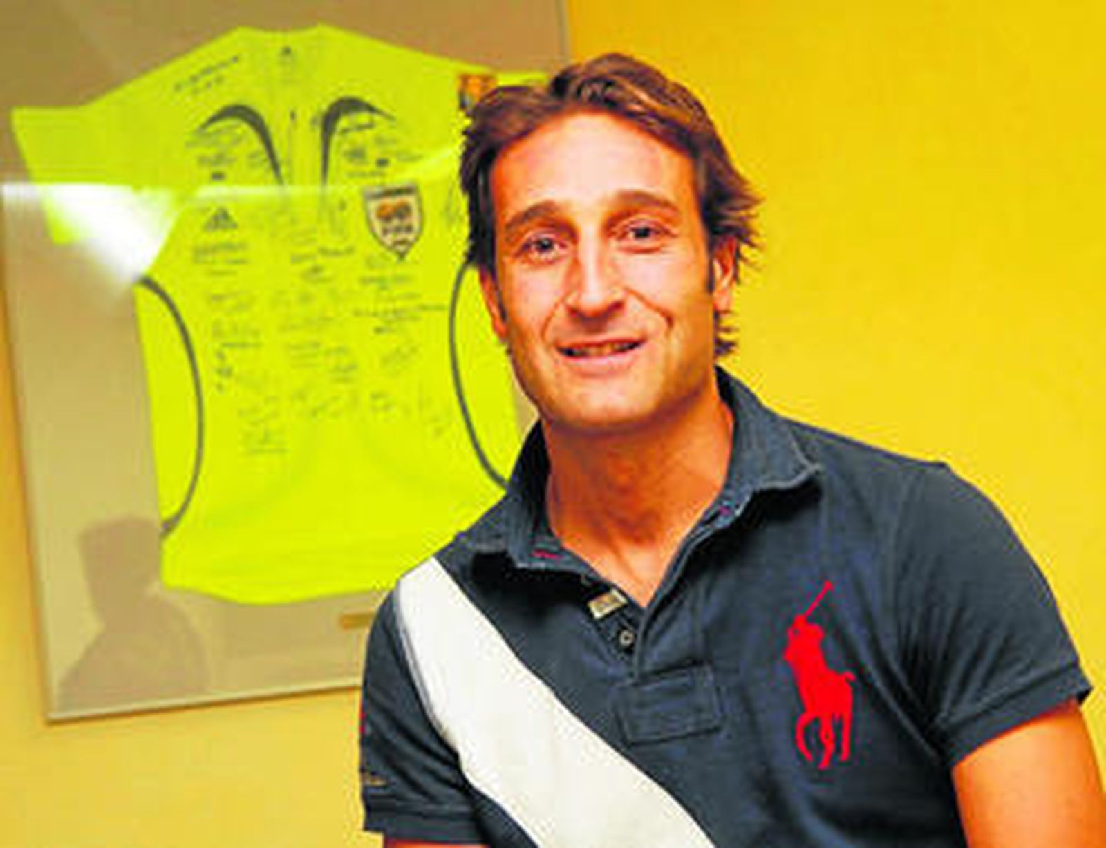 Del agua al césped, silbato incluido