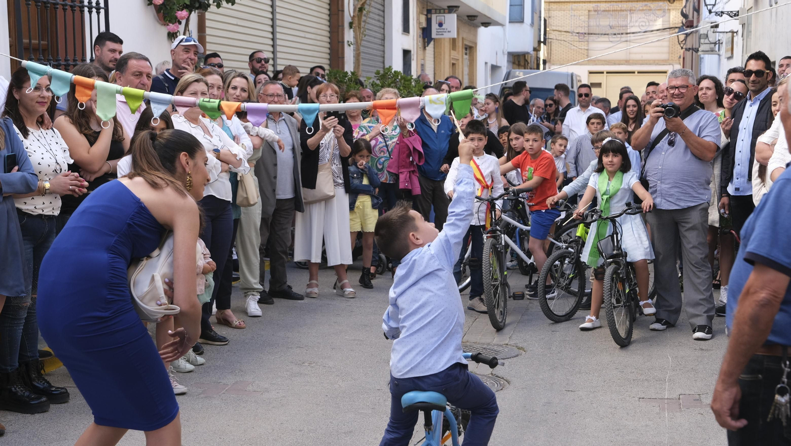 Imágenes de las carreras de cintas en las Fiestas de Canjáyar