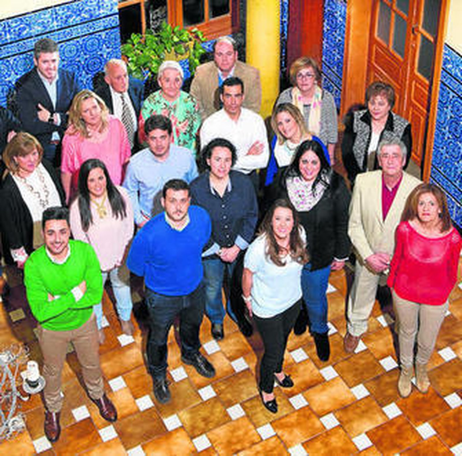 La candidatura de María Gil (PP).