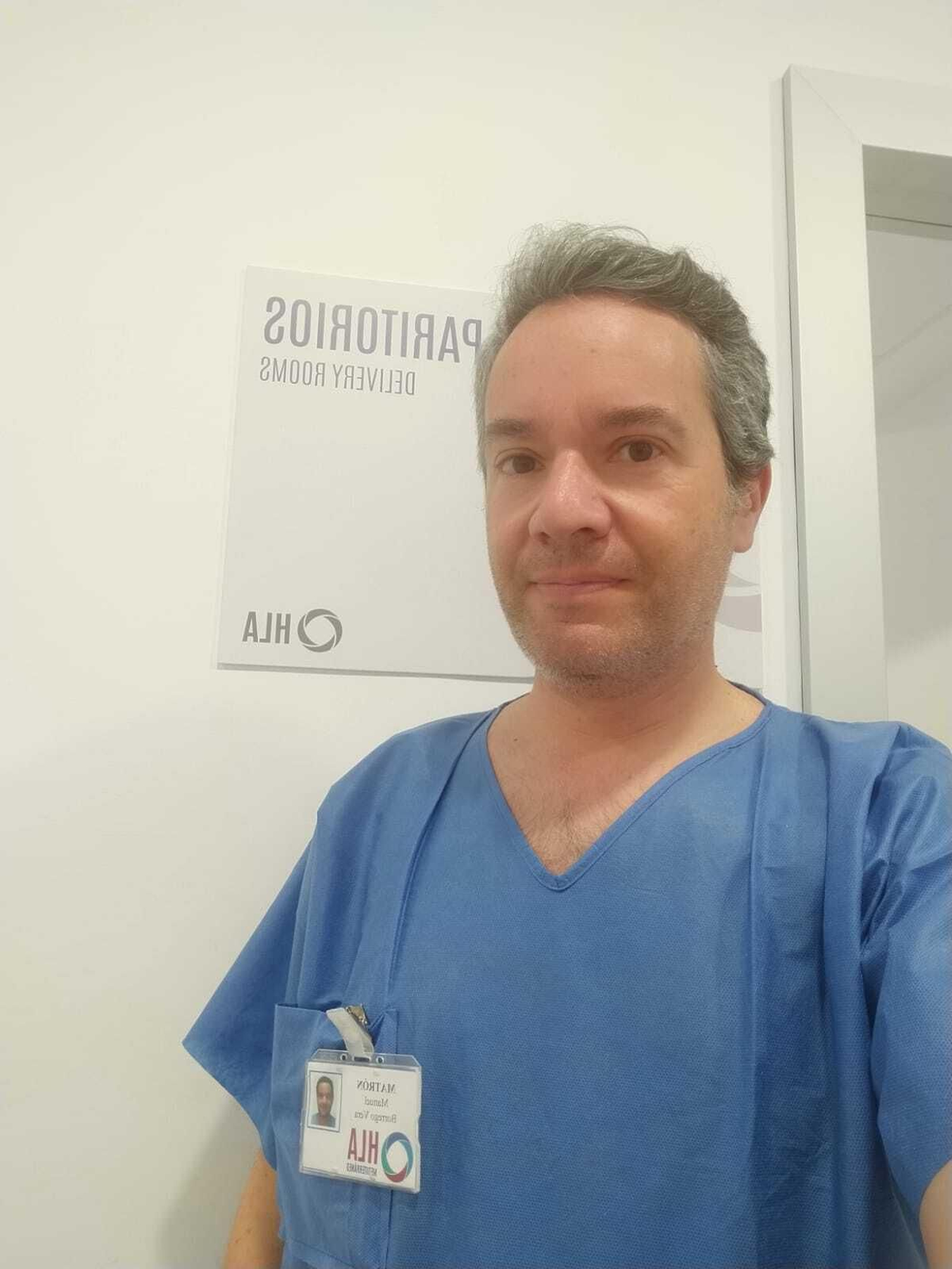 Manuel Borrego, matrón en Torrecárdenas y HLA.