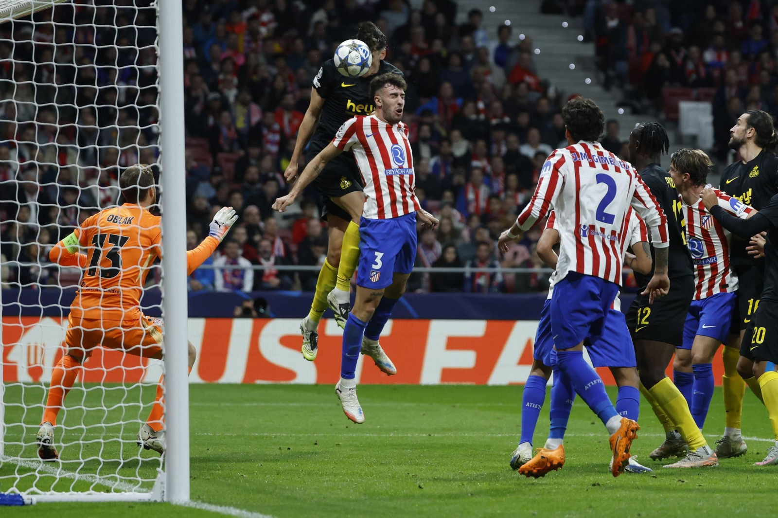 Las imágenes del Atlético de Madrid-Unión Saint-Gilloise