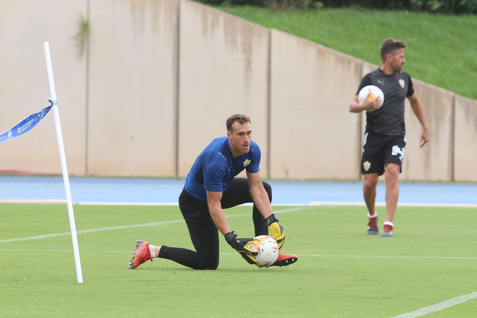 Fotogalería del entrenamiento de la UD Almería del miércoles 11 de agosto