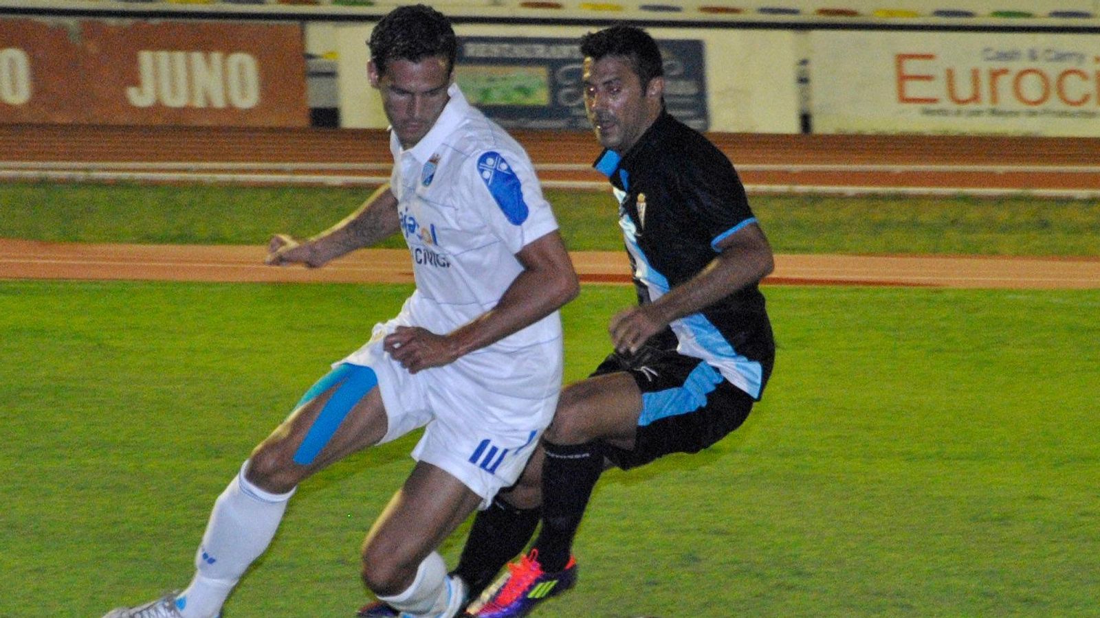 Capi, en el duelo de la temporada 11-12.