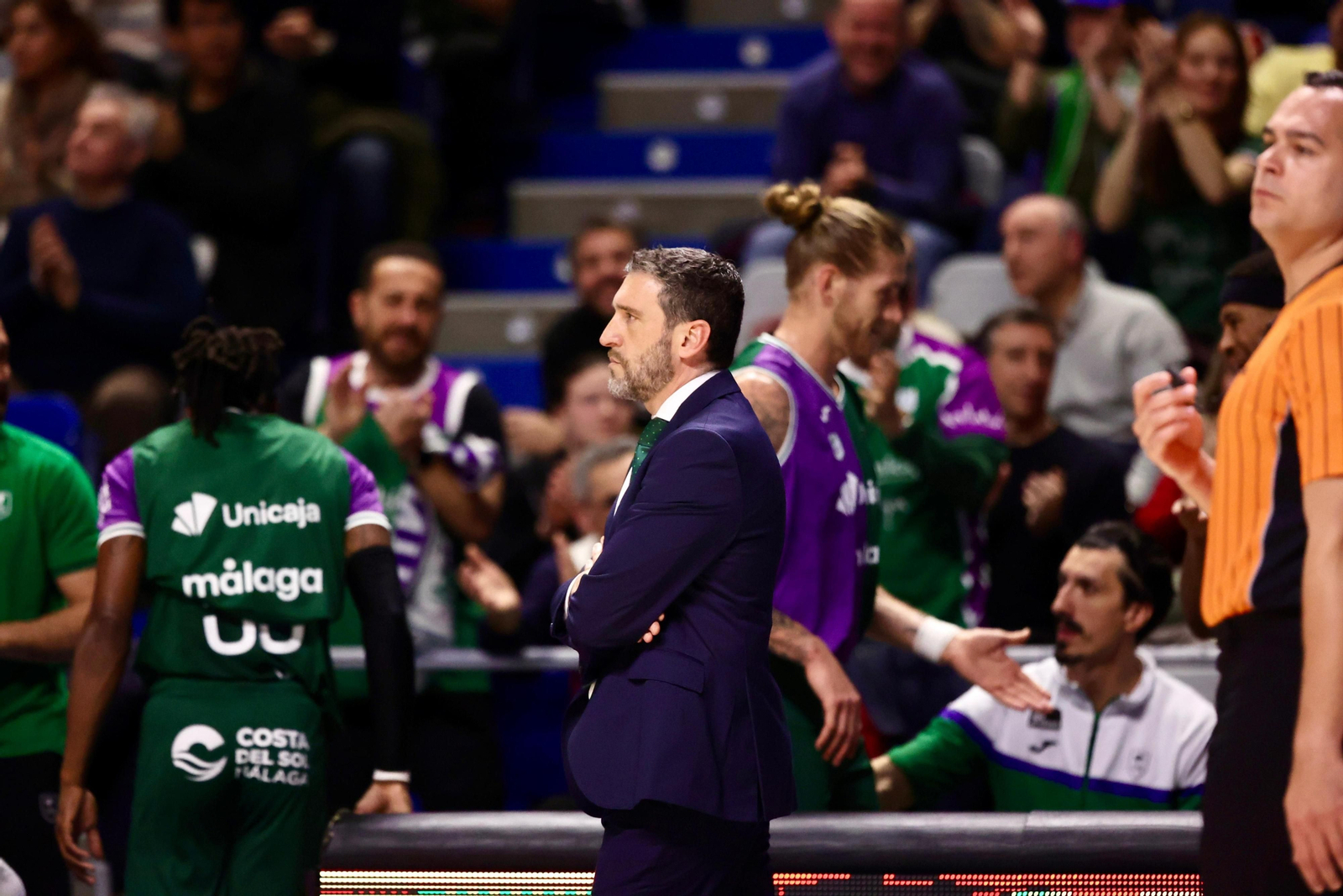 El Unicaja-Bàsquet Girona, en fotos