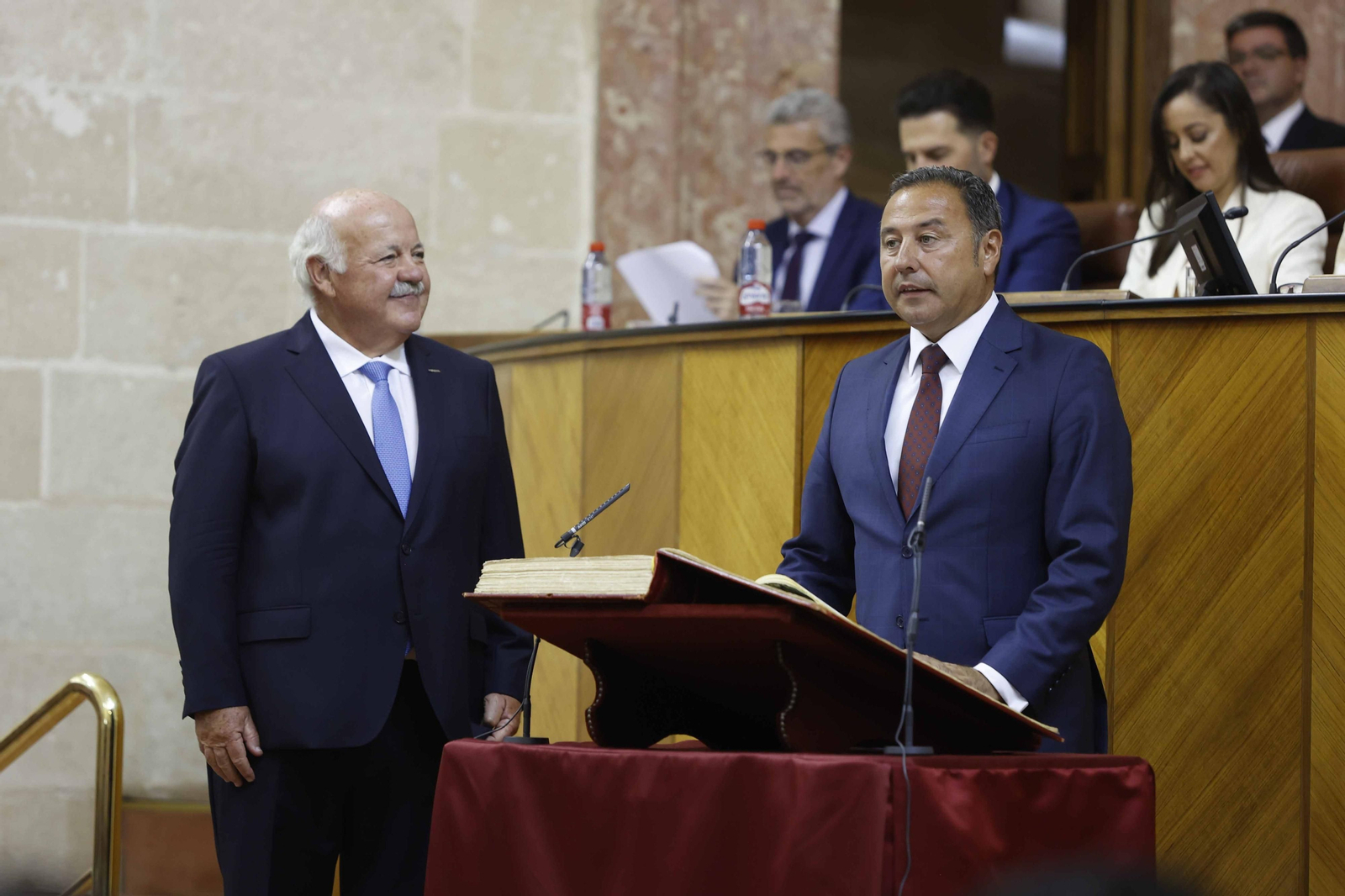 La constitución del Parlamento andaluz, todas las imágenes