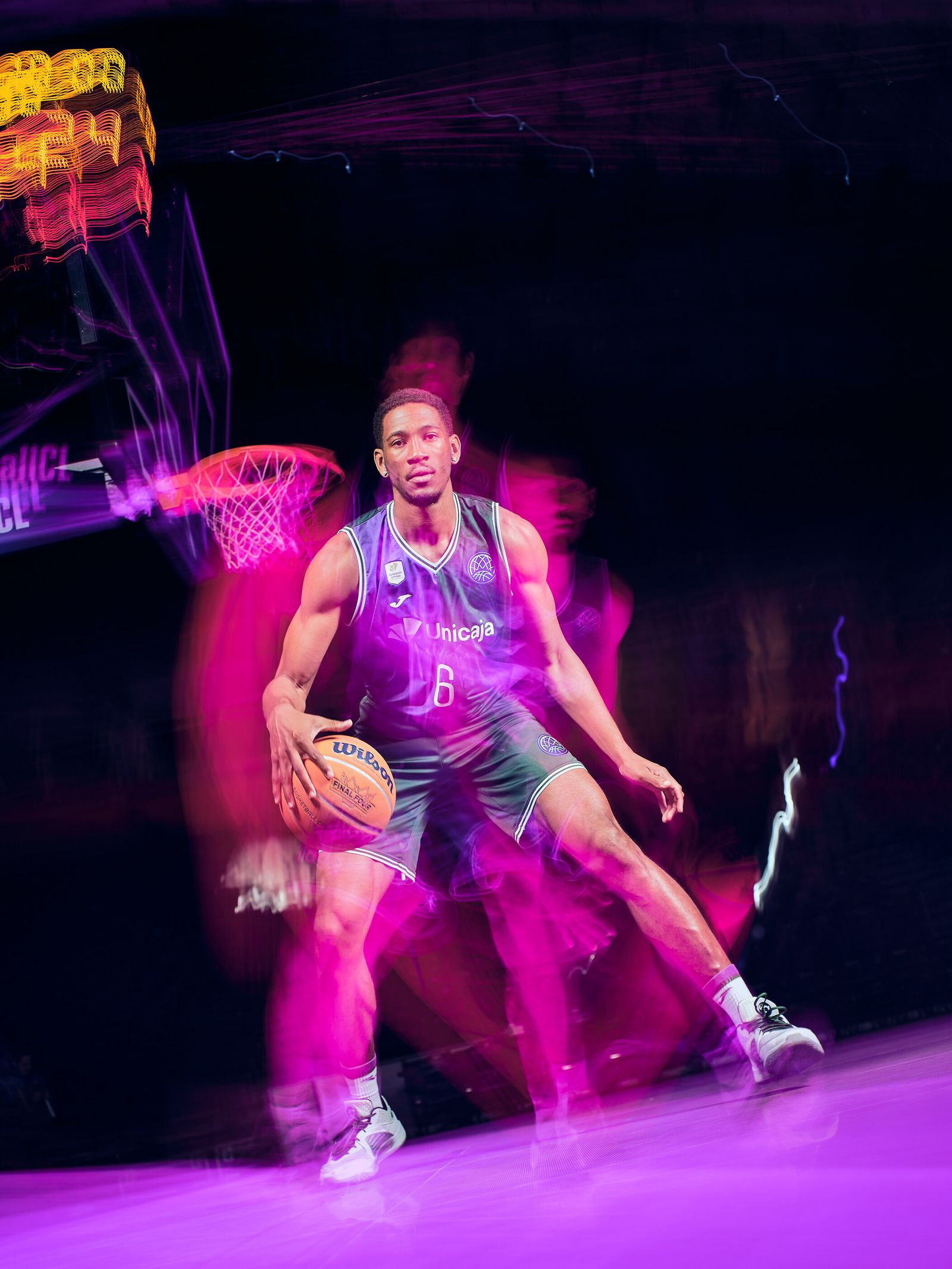 Las futuristas imágenes del Unicaja en el Belgrado Arena