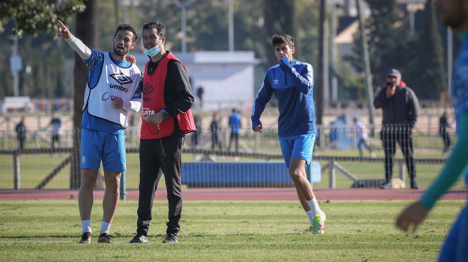 Entrenamiento del Xerez DFC en el Pepe Ravelo