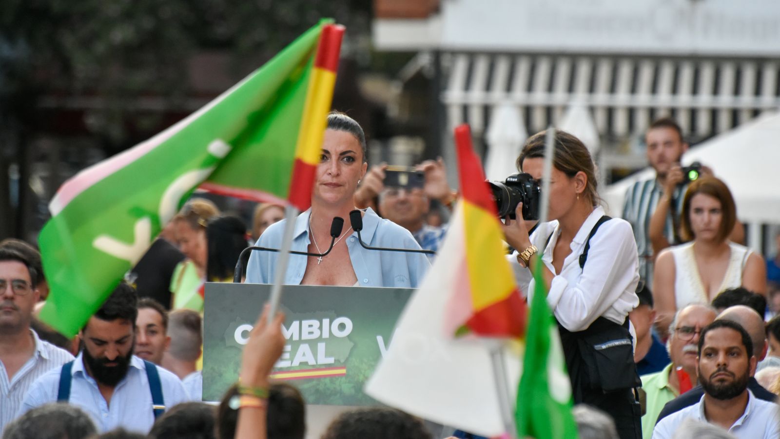 Las fotos del mitin de Vox en Algeciras