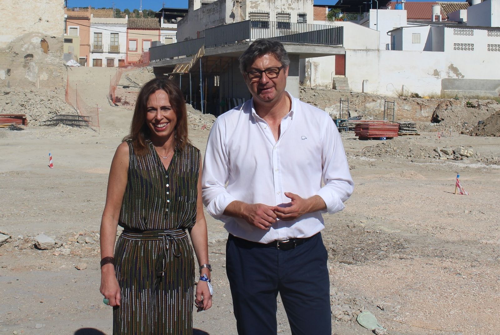 Rocío Díaz y Sergio Velasco en Puente Genil.