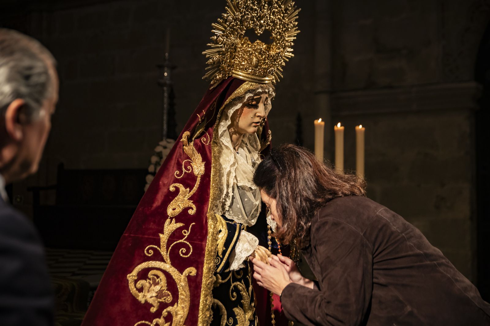 Las imágenes de los besapiés y besamanos del Segundo Domingo de Cuaresma en Jerez