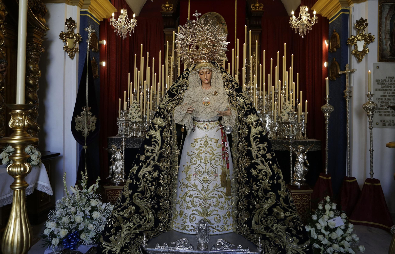 La Virgen de Guadalupe, en una imagen reciente.